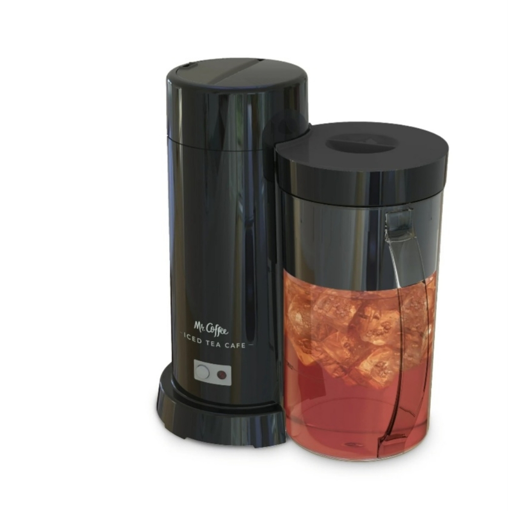 Mr. Coffee Iced Tea & Iced Coffee Maker, Plastic, Black